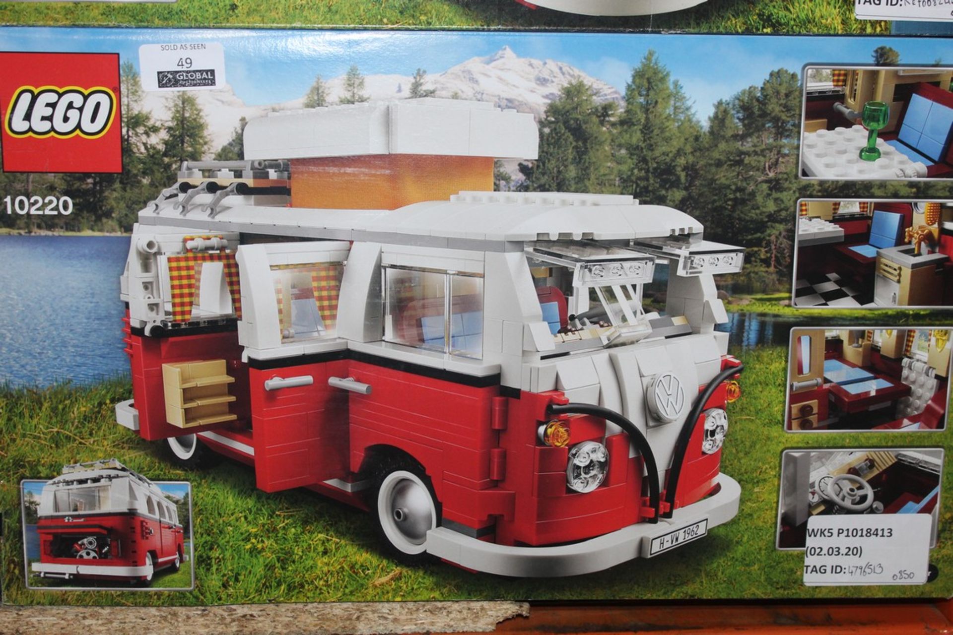 Boxed Lego Creator VW T 1 Camper van RRP£85 (4796513) (Public Viewings And Appraisals Available)