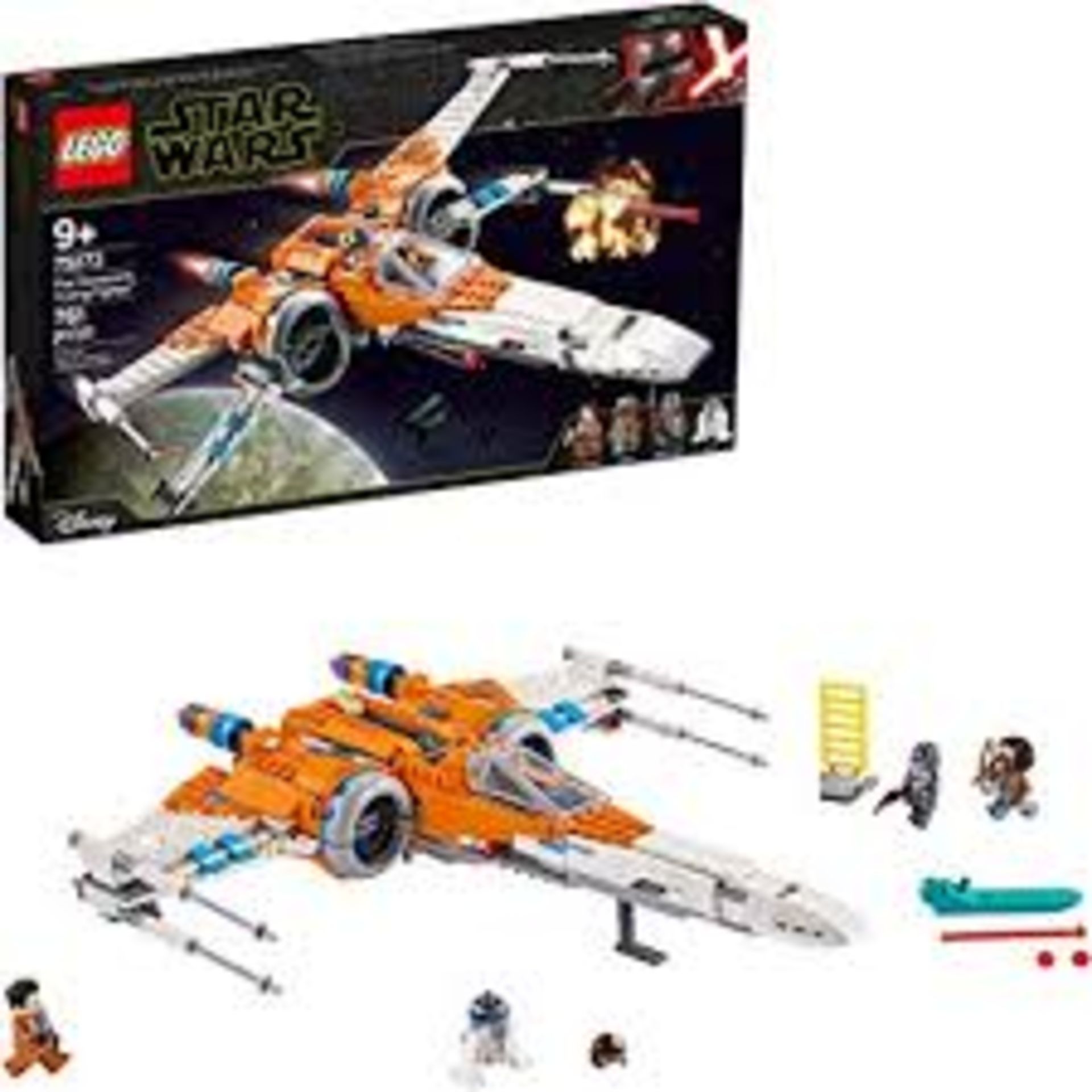 Boxed Lego Star Wars, Poe Dameron's X Wing Fighter Jet, RRP£80 (4671631) (Public Viewings And