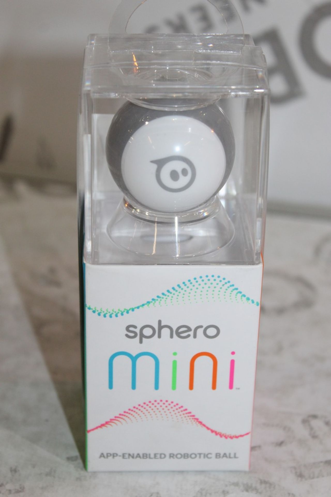 Grey Sphero Mini App Enabled Robotic Ball RRP £80