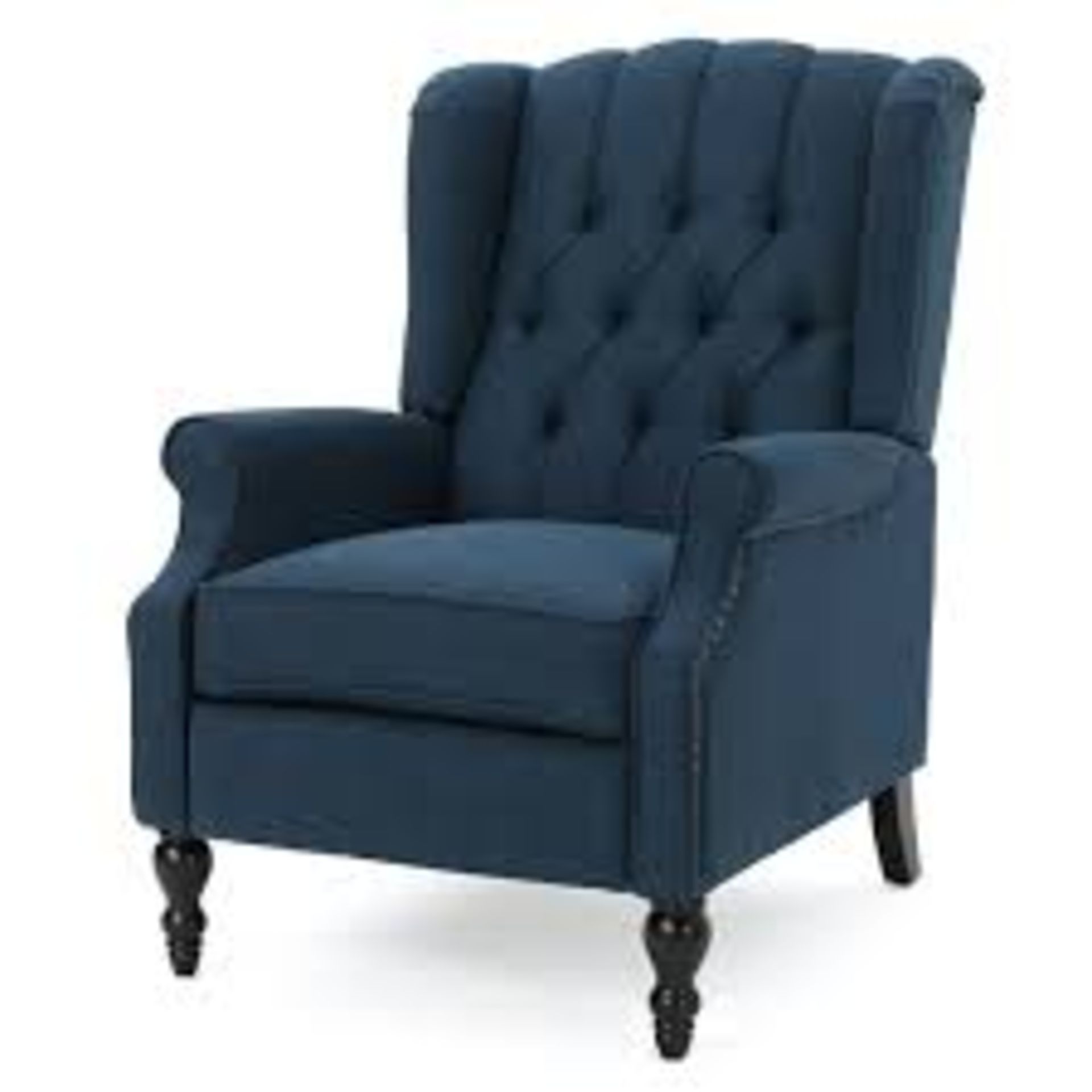 Boxed Hanley Manual Reclyner Wing Back Designer Dining Chair RRP £275 (18311) (Sourced From A High