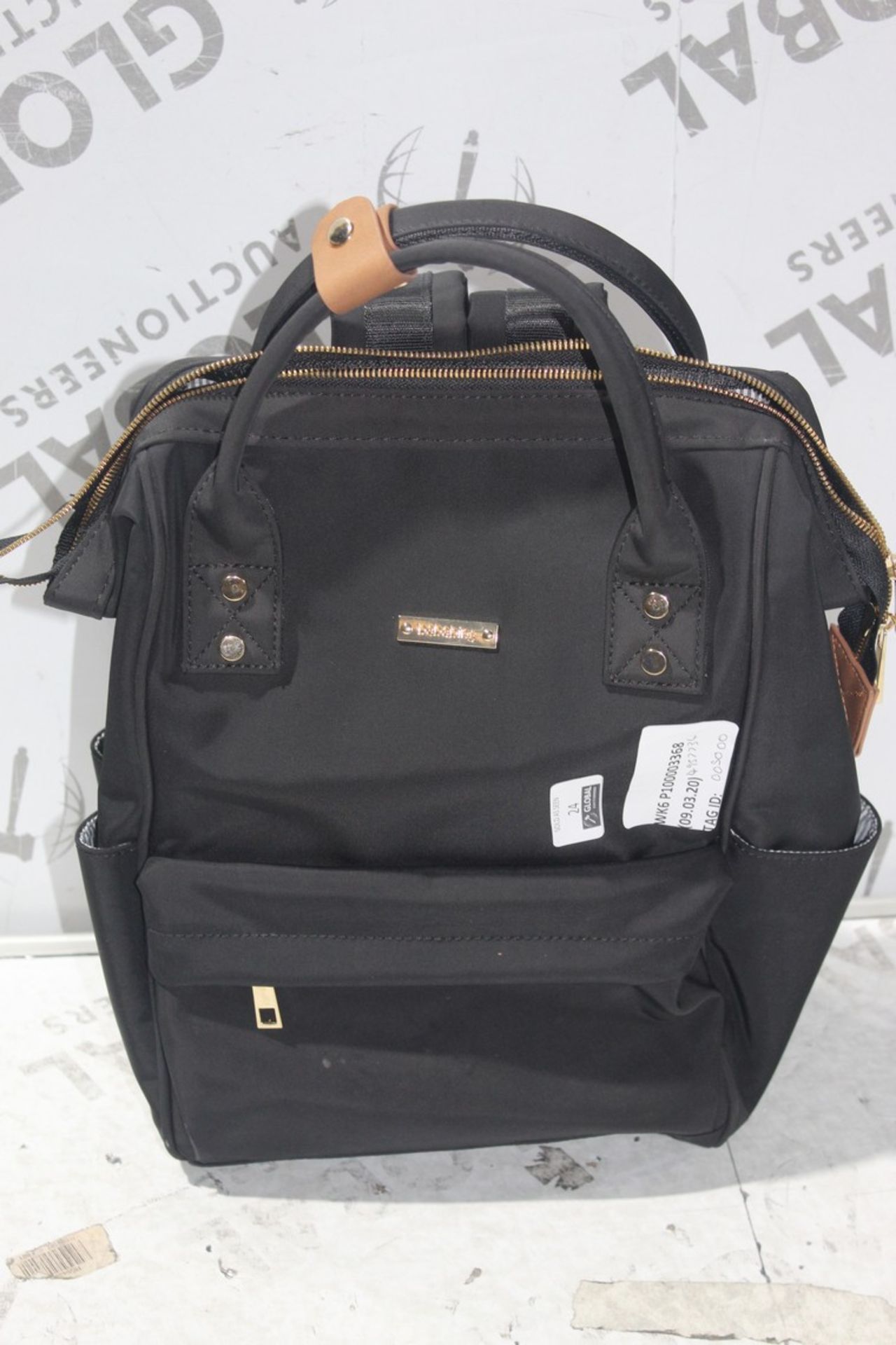 Bababing Black Childrens Changing Bag RRP £50 (4957734) (Public Viewings And Appraisals Are