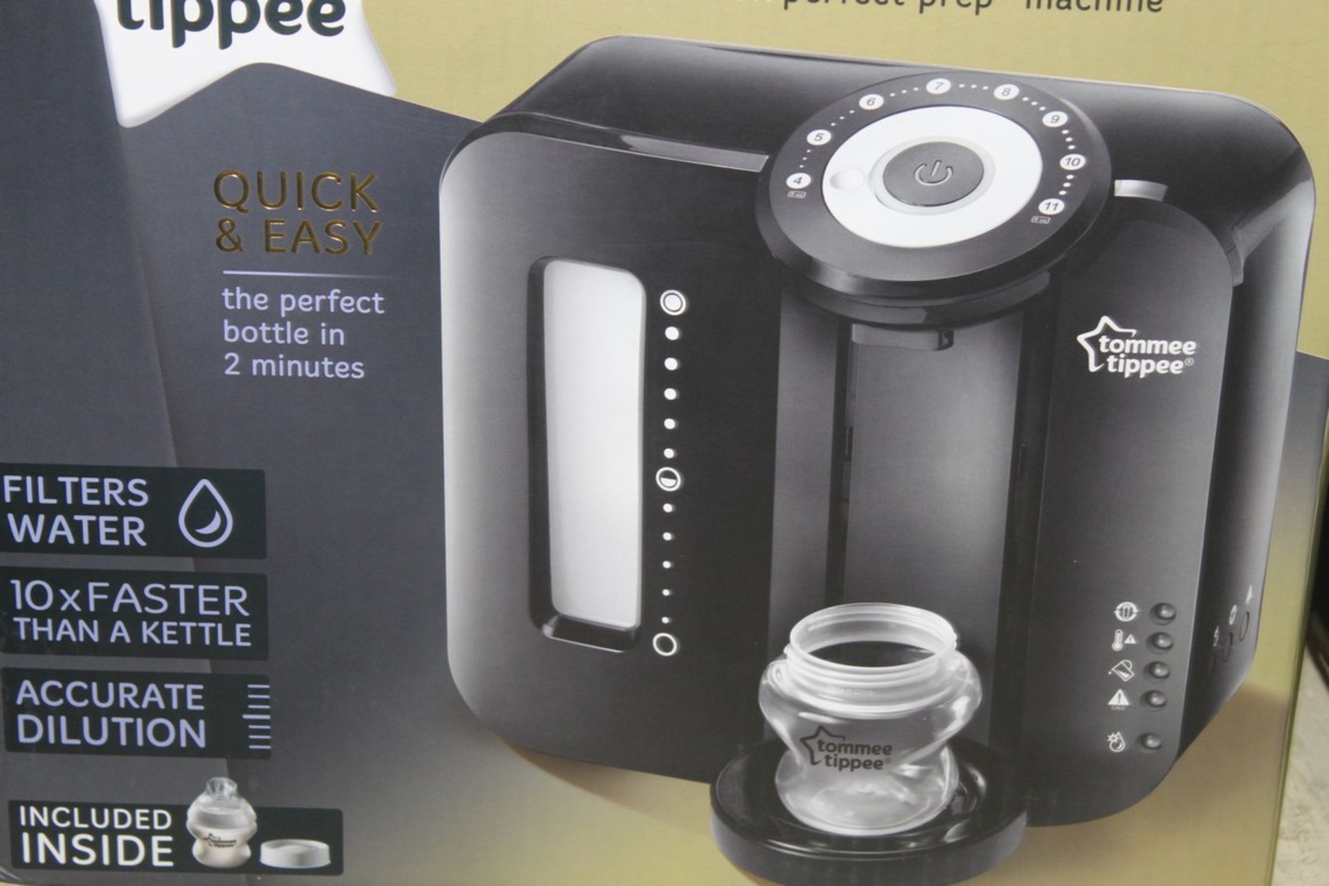 Boxed Close To Natural Special Edition Perfect Prep Machine in Black RRP £80 (RET00964663)