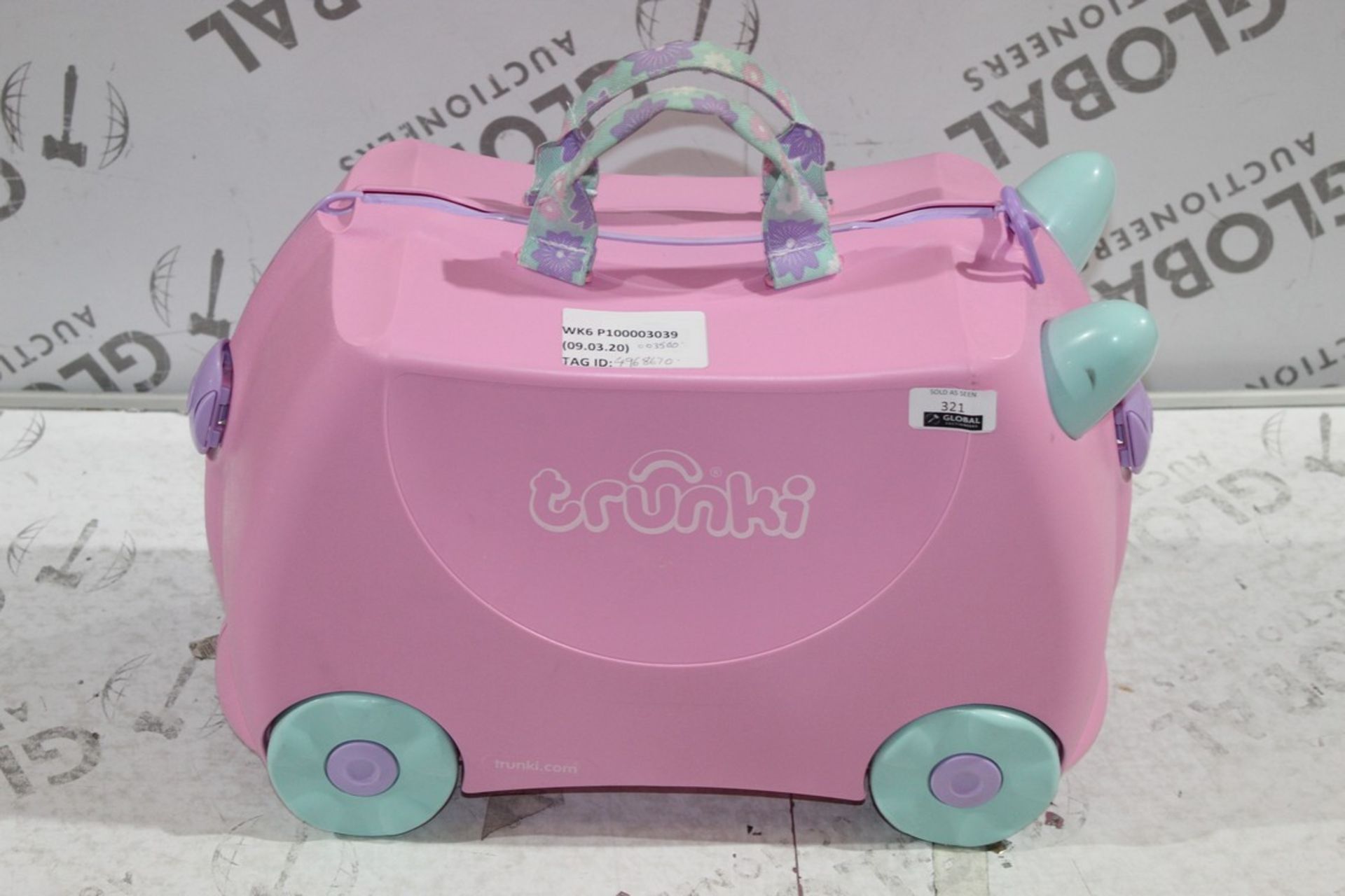 Tiunki Ride On Childrens Suitcase RRP £35 (4968670)