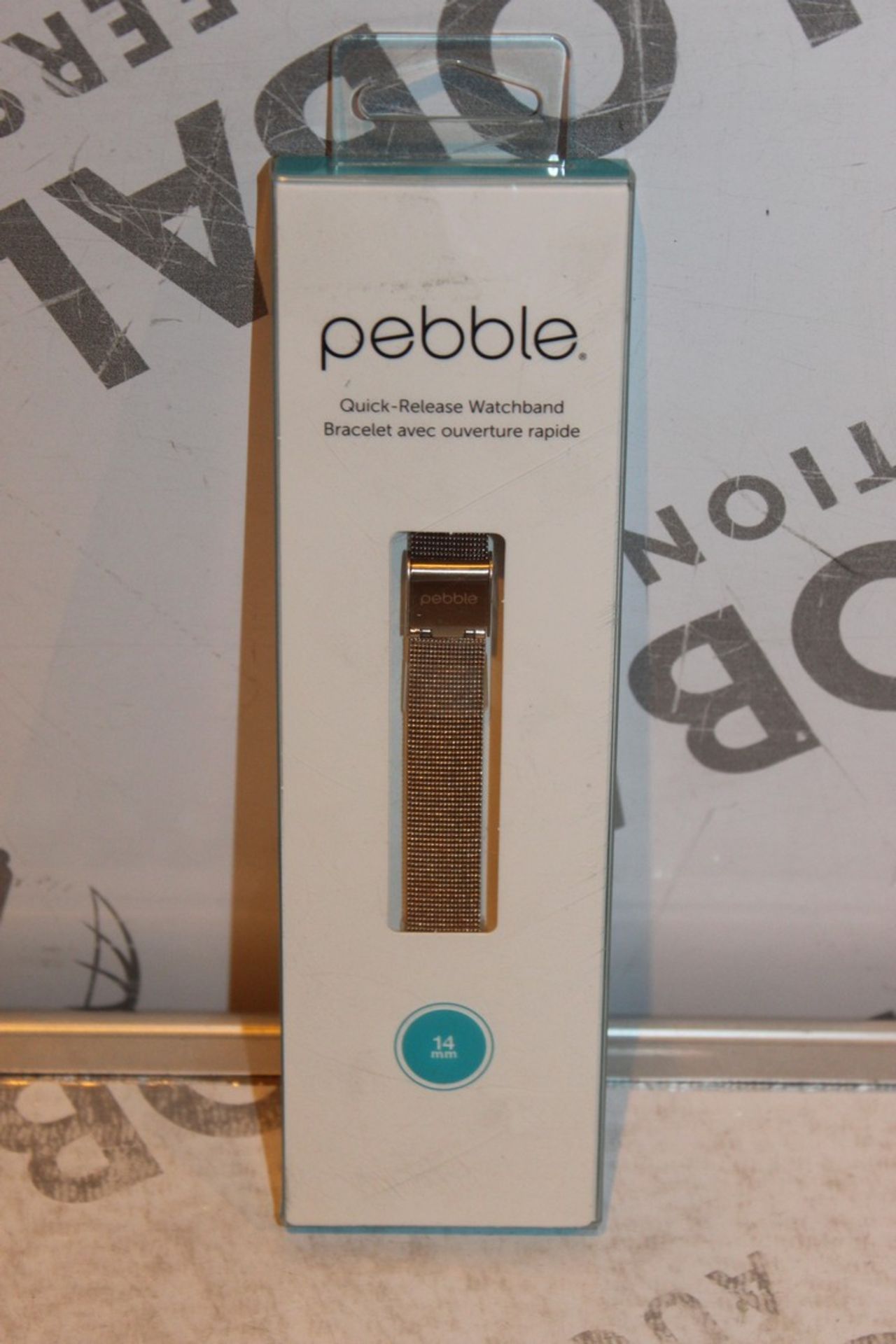 Lot to contain 5 Brand New Quick Release Pebble Gold Bracelet Watch Bands RRP £125