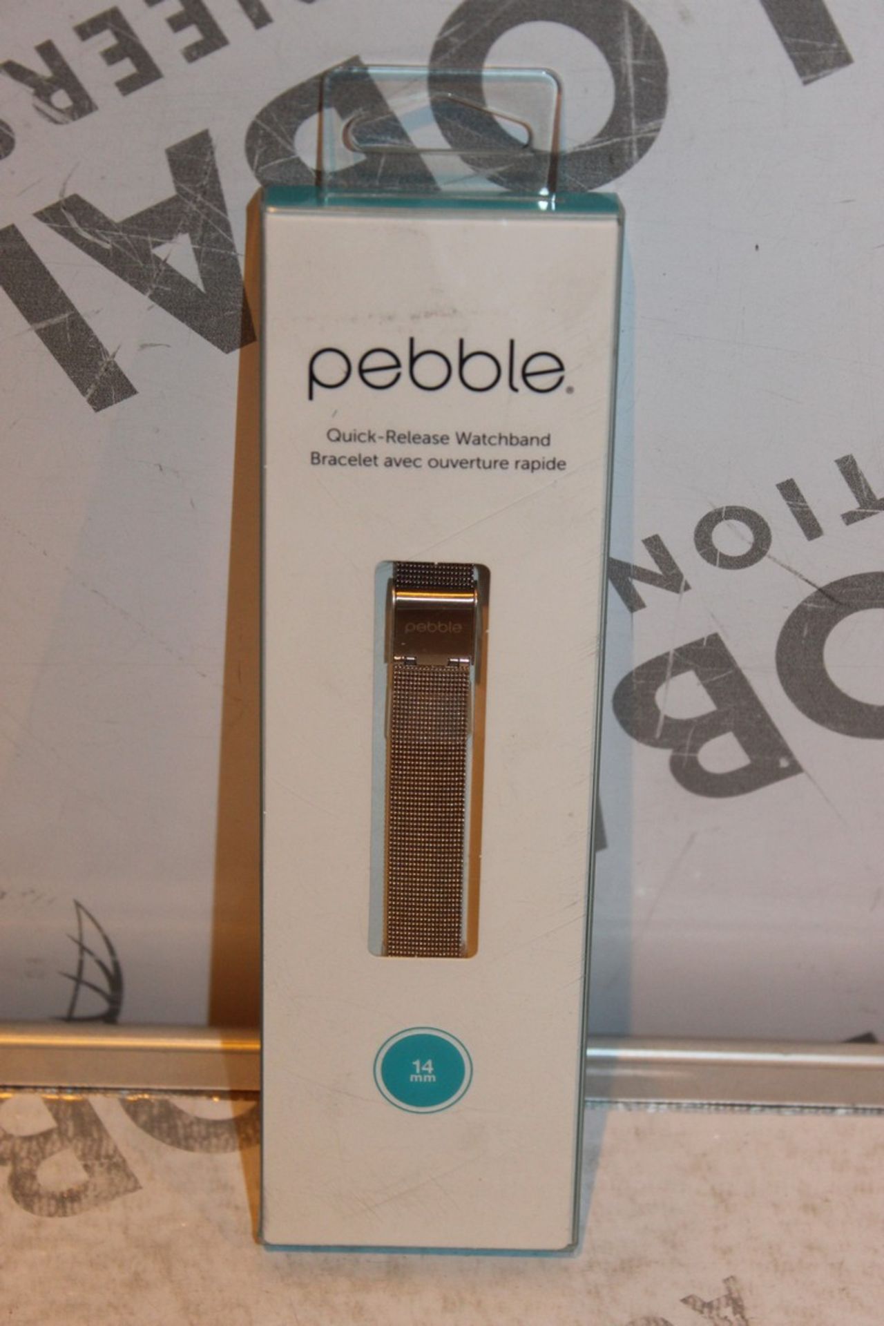 Lot to contain 5 Brand New Quick Release Pebble Gold Bracelet Watch Bands RRP £125