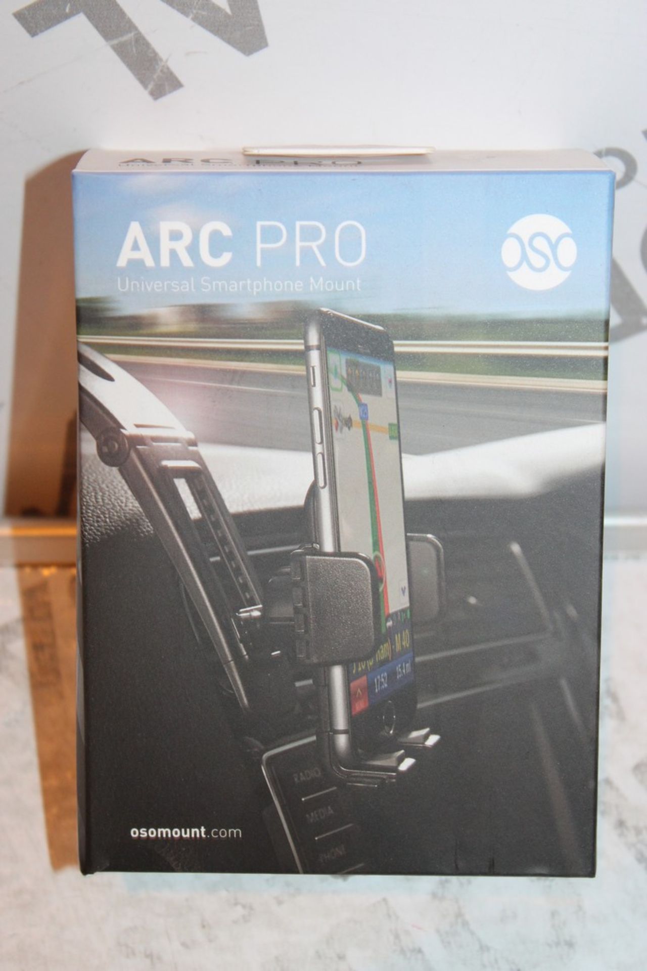 Lot to Contain 3 ASA Arc Pro Universal Smart Phone Mount Combined RRP £90