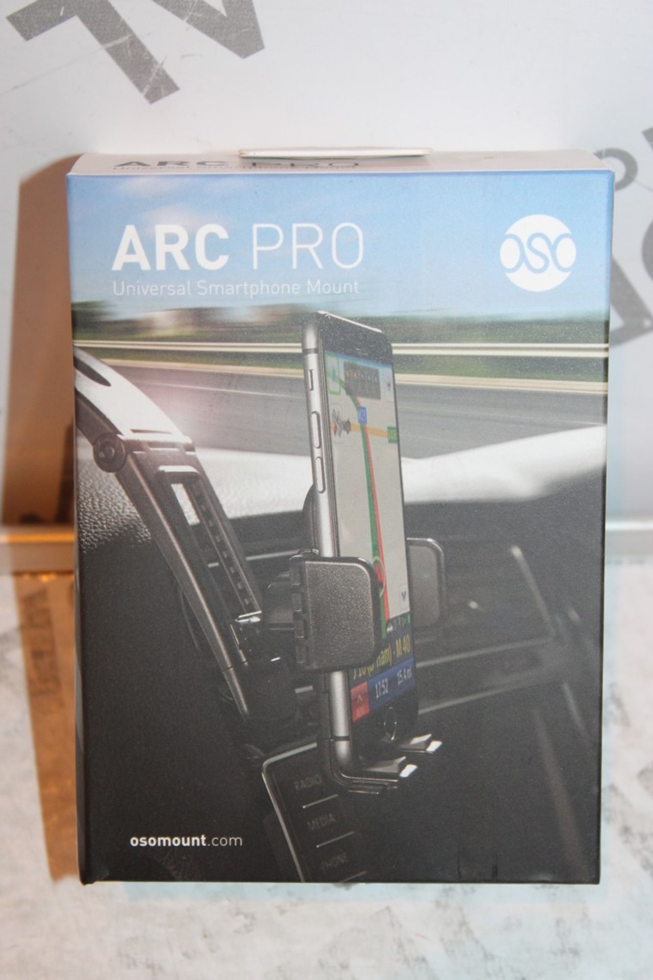 Lot to Contain 3 ASA Arc Pro Universal Smart Phone Mount Combined RRP £90