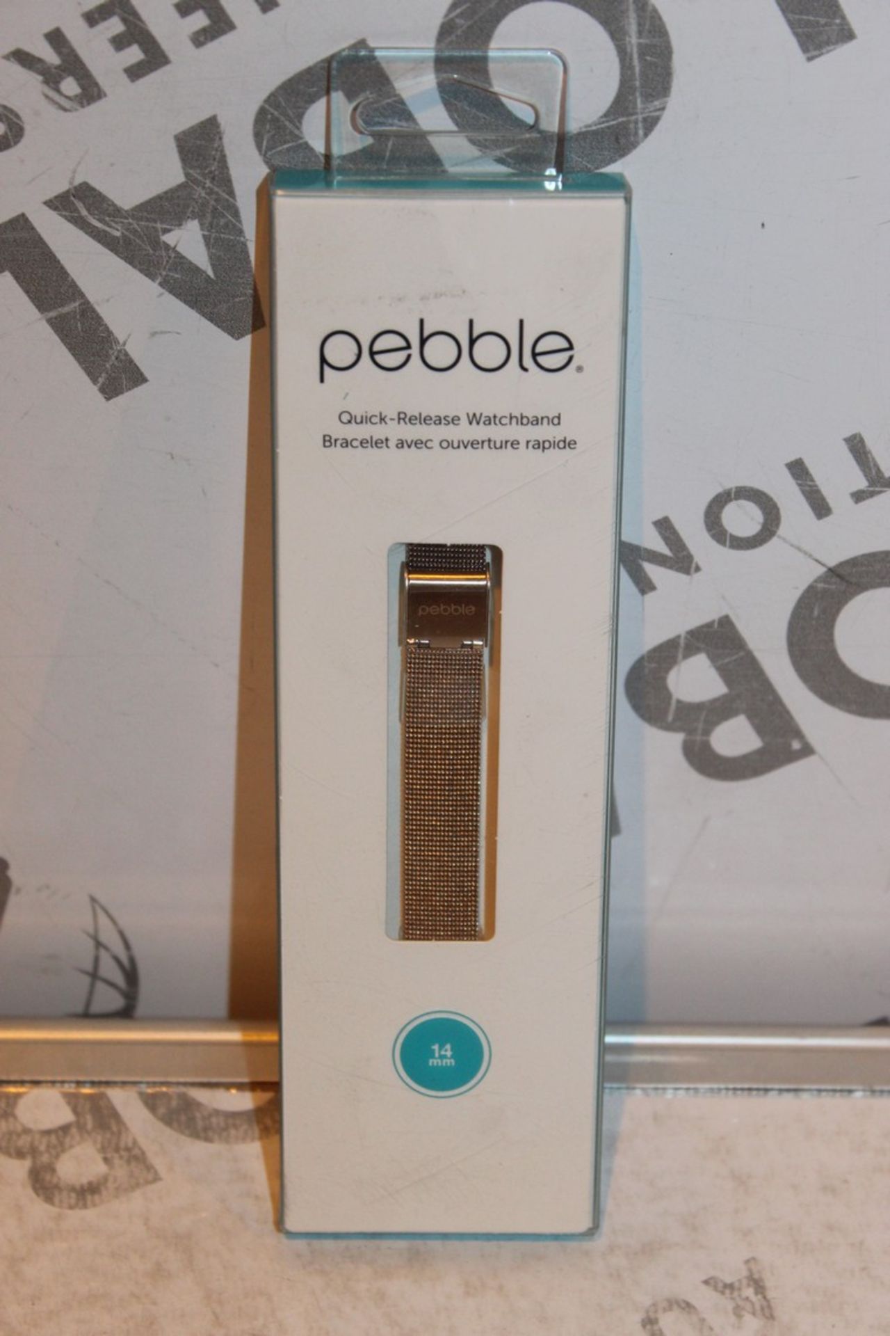 Lot to contain 5 Brand New Quick Release Pebble Gold Bracelet Watch Bands RRP £125