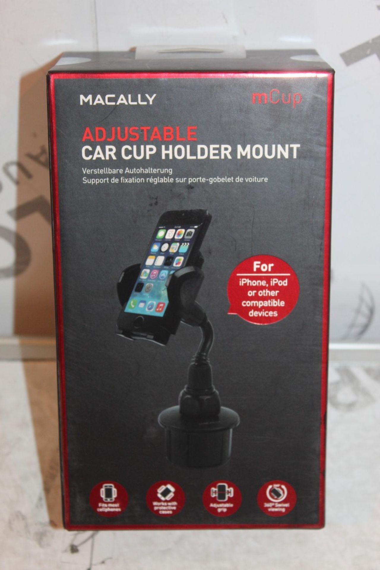 Lot to Contain 5 Brand New Macally Adjustable Universal Phone Holders RRP Combined £150 (Public