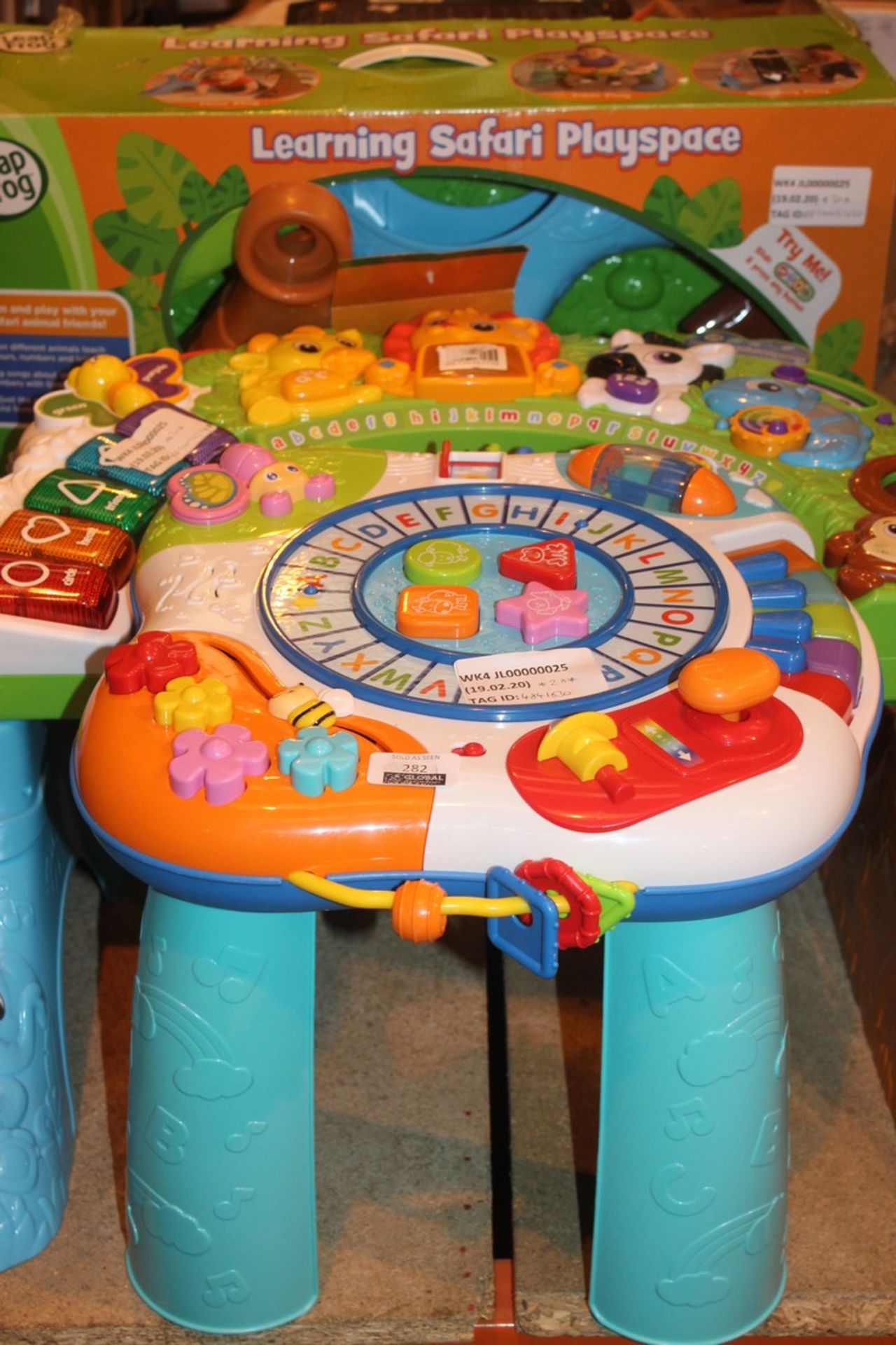 Lot To Contain 3 Assorted Items To Include A Leap Frop Learning Safari Play Space Toy Items, And