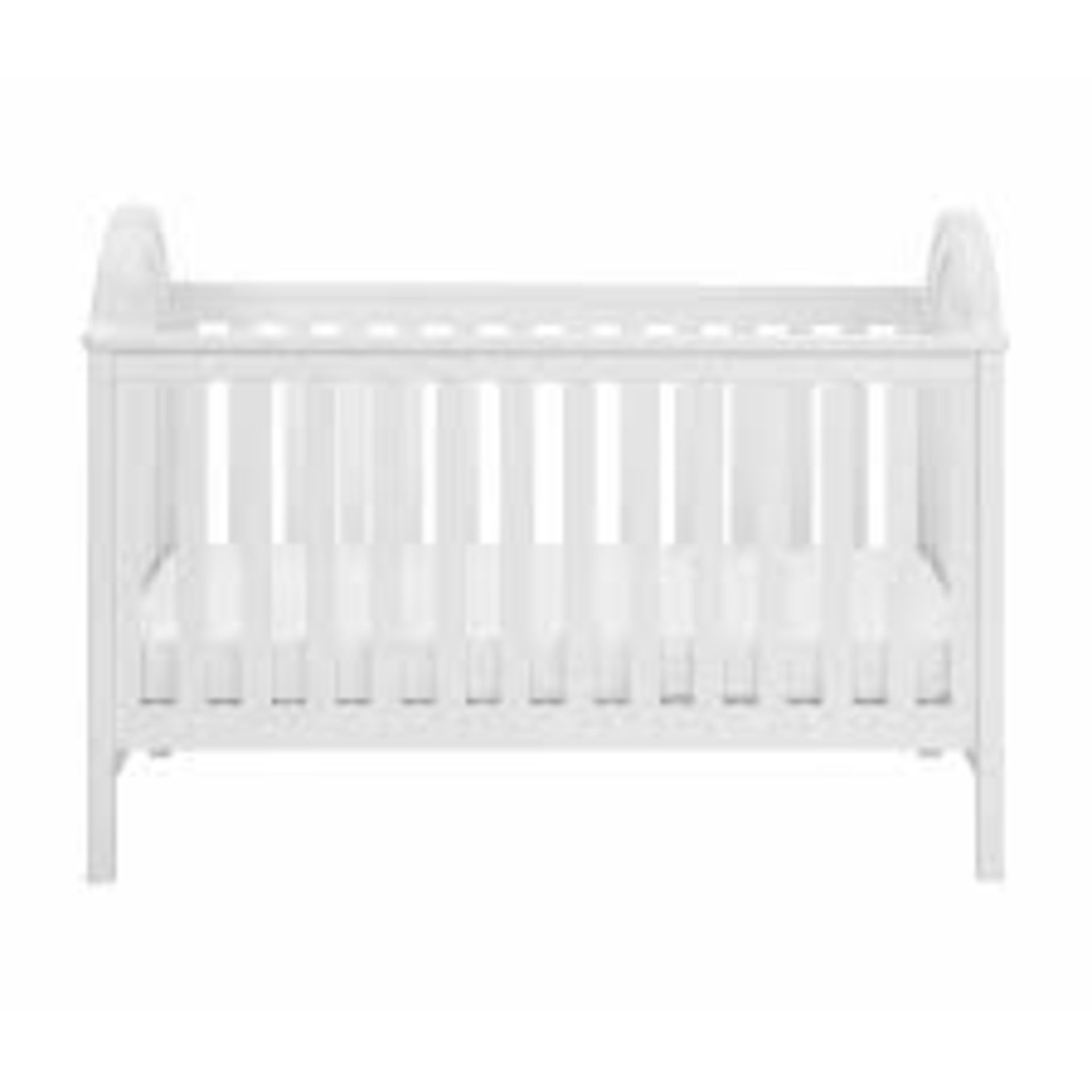 Boxed 140 x 70cm Designer Cot Bed Dove White RRP £130 IMAGES ARE FOR ILLISTRATION PURPOSES ONLY