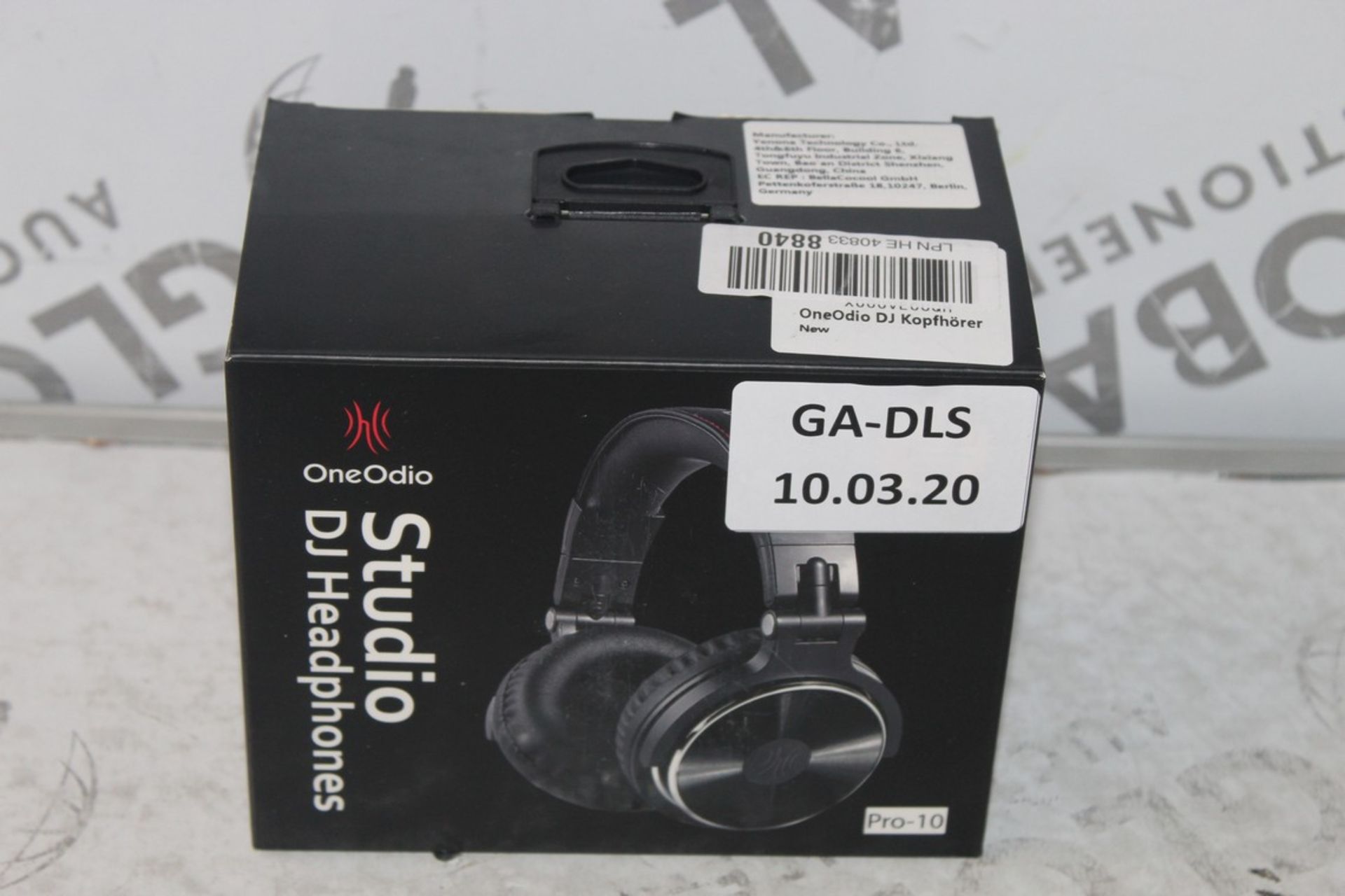 Boxed OneOdio Studio DJ Headphones RRP £40 Each (Public Viewings & Appraisals Available)