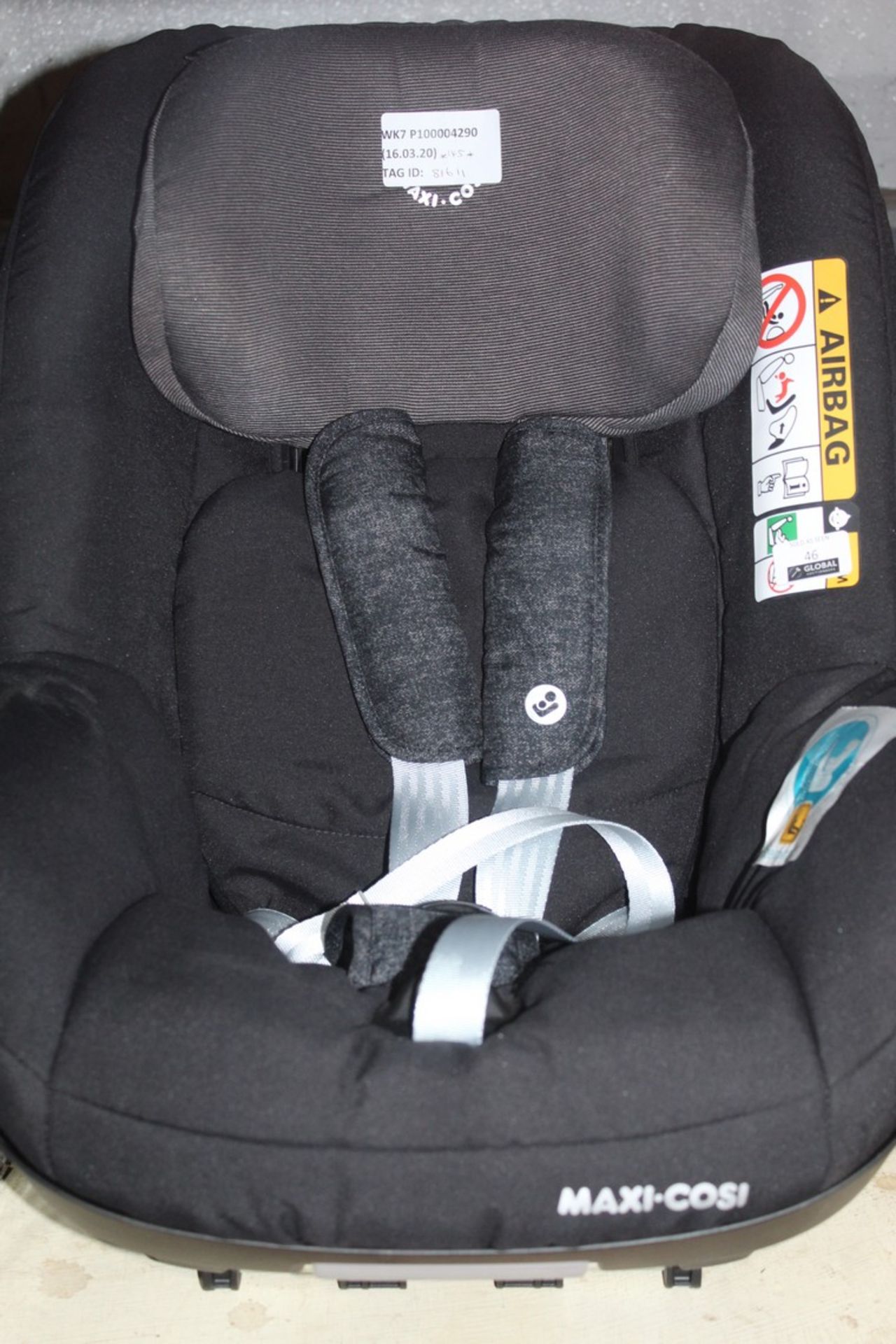 Maxi Cosy Pearl Smart In Car Kids Safety Seat RRP £145 (86166) (Public Viewings & Appraisals