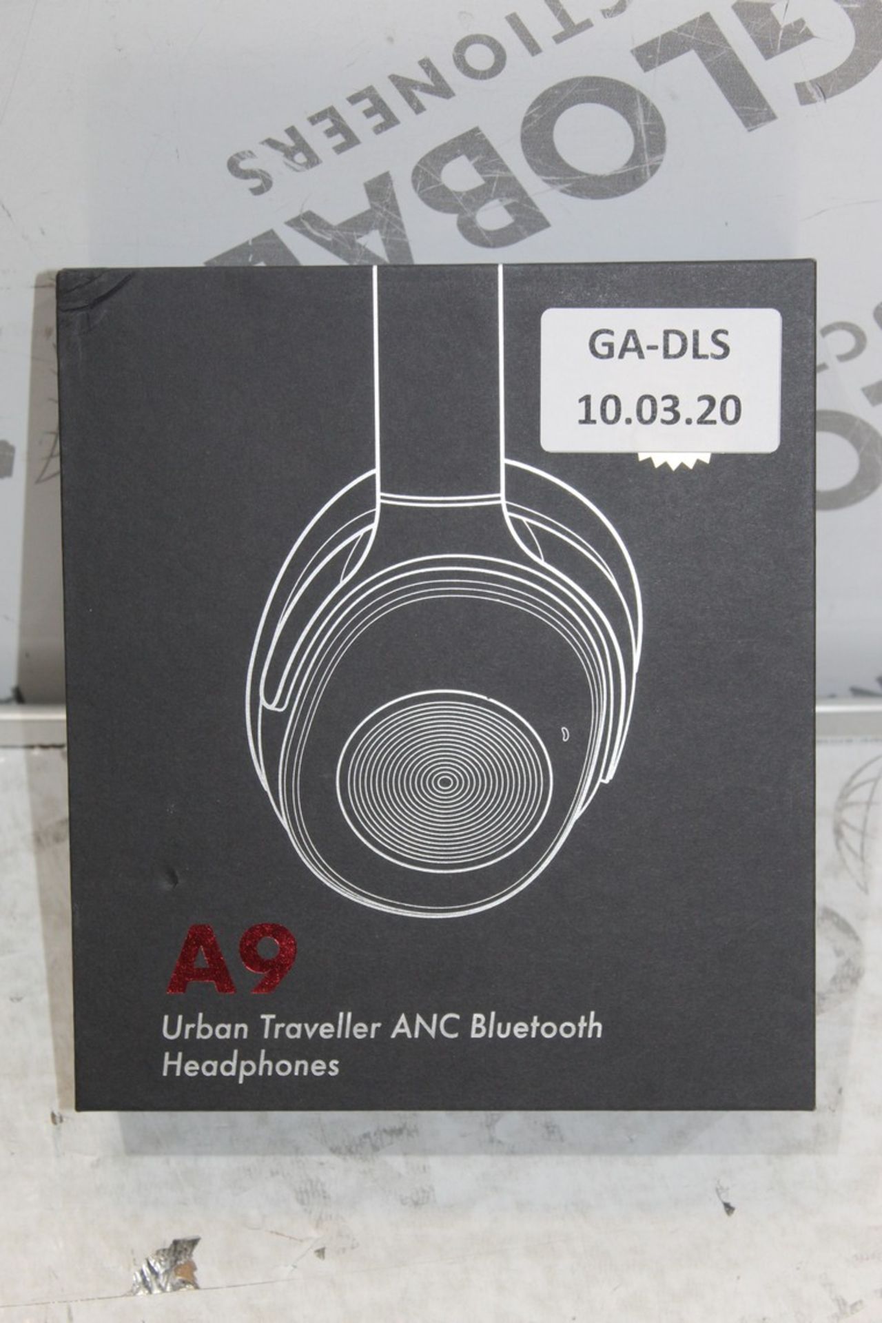 Boxed Pair A9 Urban Traveller AMC Bluetooth Headphones RRP £55