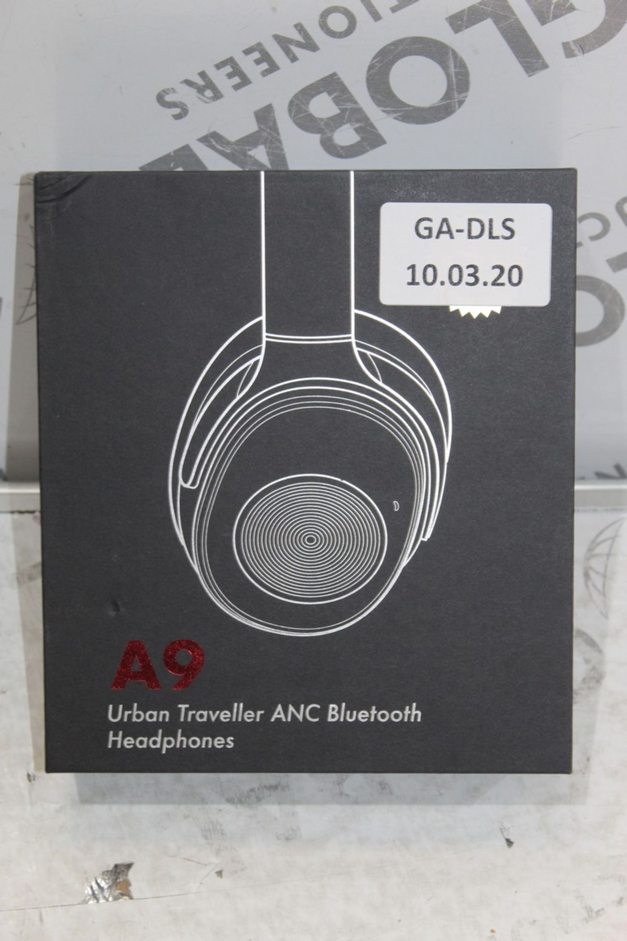 Boxed Pair A9 Urban Traveller AMC Bluetooth Headphones RRP £55