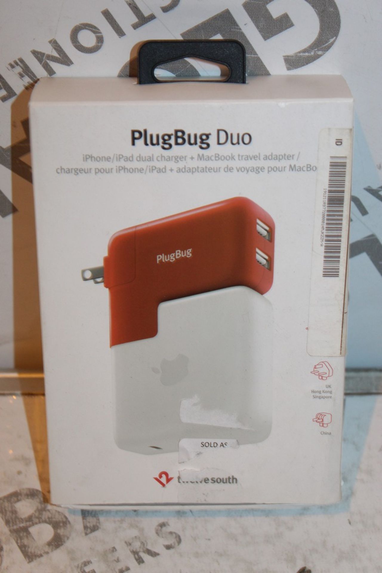 Boxed Twelve South PlugBug Duo Multi Head Adaptor RRP £75