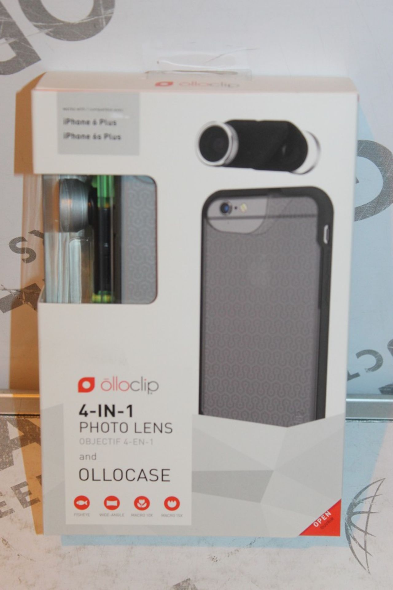 5 Boxed Olloclip 4 in 1 Photo Lens Cases For Iphone 6+ & Iphone 6s+ RRP Combined £200