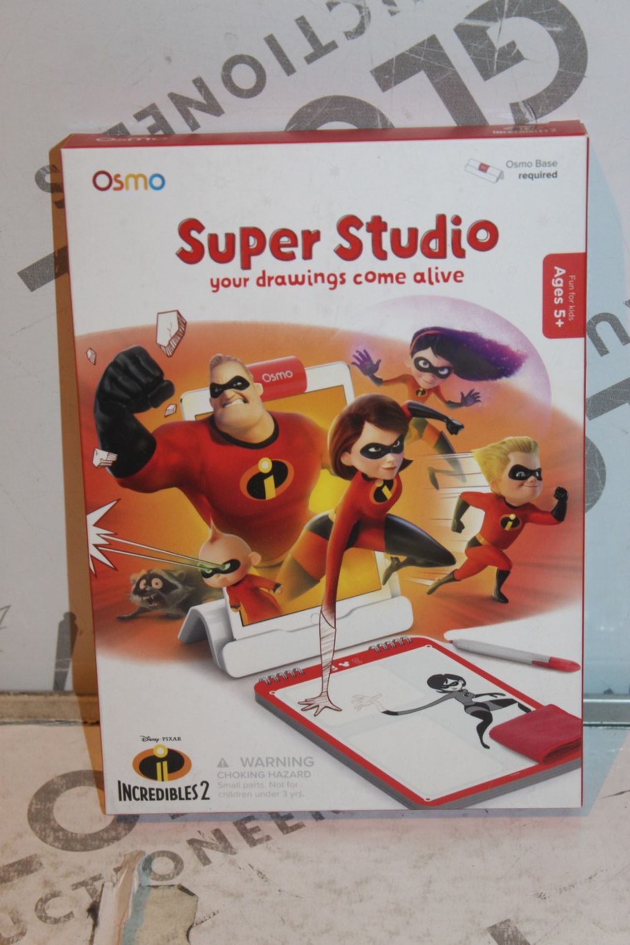 Lot to Contain Osmo Super Studio Disney Incredibles Drawing That Come To Life Character Drawing