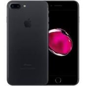 Apple iPhone 7+ 32GB Black. RRP £430 - Grade A - Perfect Working Condition - (Fully refurbished