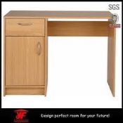 Boxed Beech Wooden Computer Desk RRP £50. IMAGES ARE FOR ILLUSTRATION PURPOSES ONLY AND MAY NOT BE