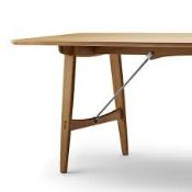 Boxed Hunter Gold & Oak Designer Table RRP £300