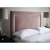 Pennington Boxed Kingsize Headboard RRP £80. IMAGES ARE FOR ILLUSTRATION PURPOSES ONLY AND MAY NOT