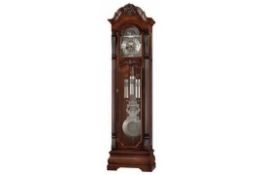 Boxed Arch Top Glass Free Standing RC Grandfather Clock RRP £300. IMAGES ARE FOR ILLUSTRATION