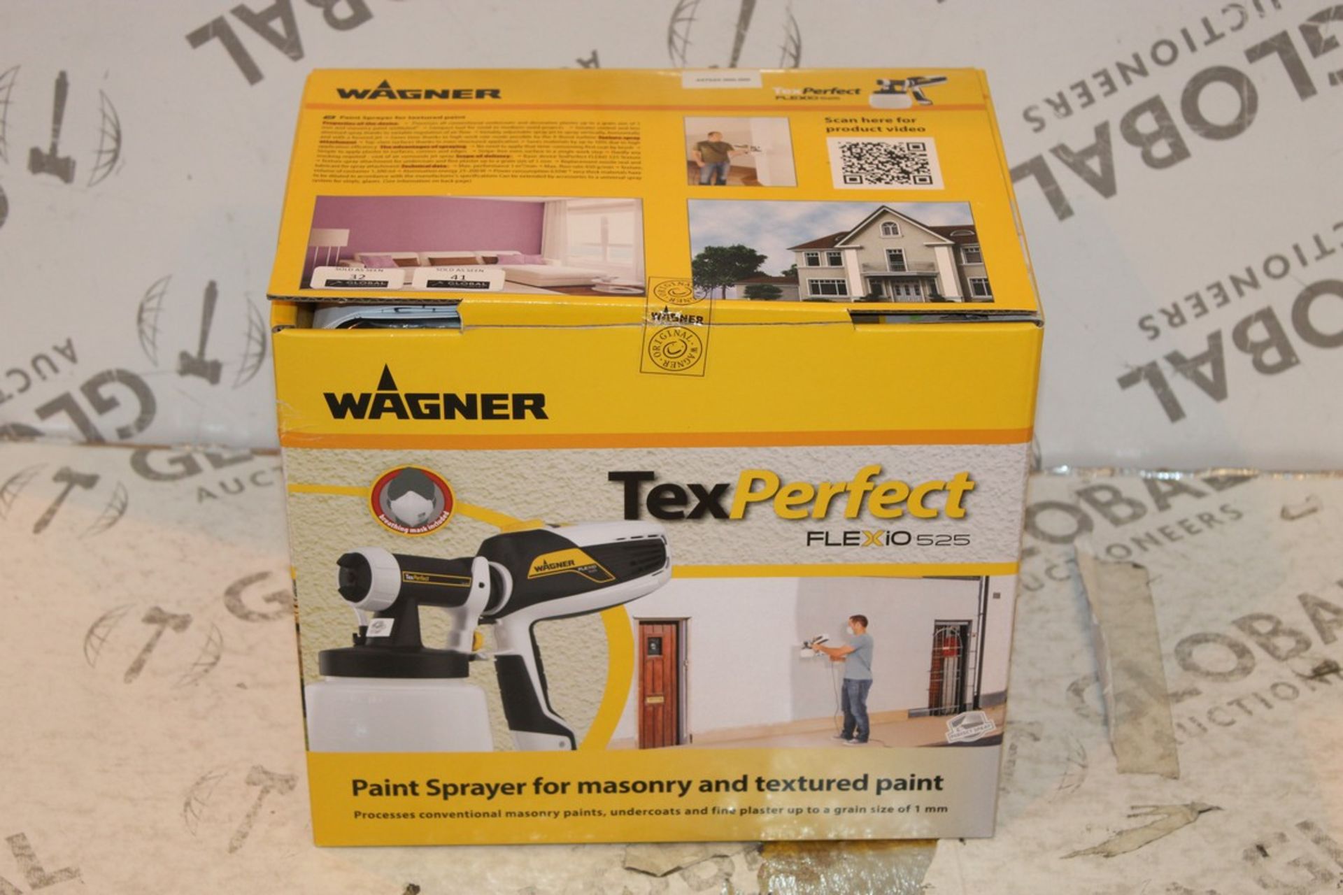 Boxed Brand New Wagner Texperfect Flexio 525 Masonry And Textured Paint Sprayer RRP £75 (Public