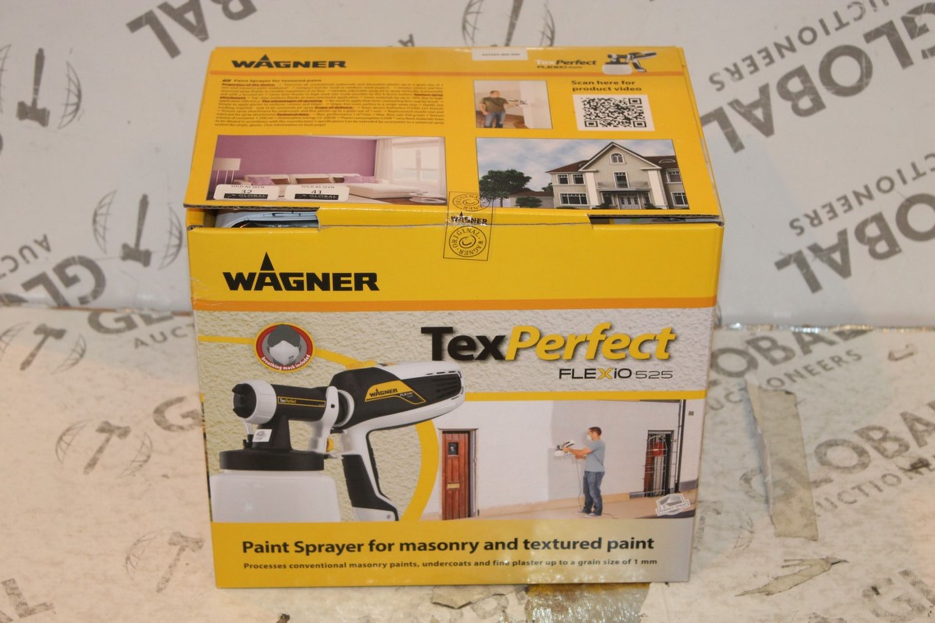 Boxed Brand New Wagner Texperfect Flexio 525 Masonry And Textured Paint Sprayer RRP £75 (Public