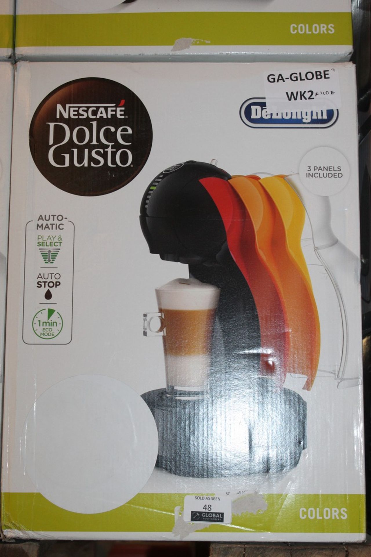 Lot To Contain 2 Delonghi Nescafe Dolce Gusto Colours Range Capsule Coffee Makers Combined RRP £