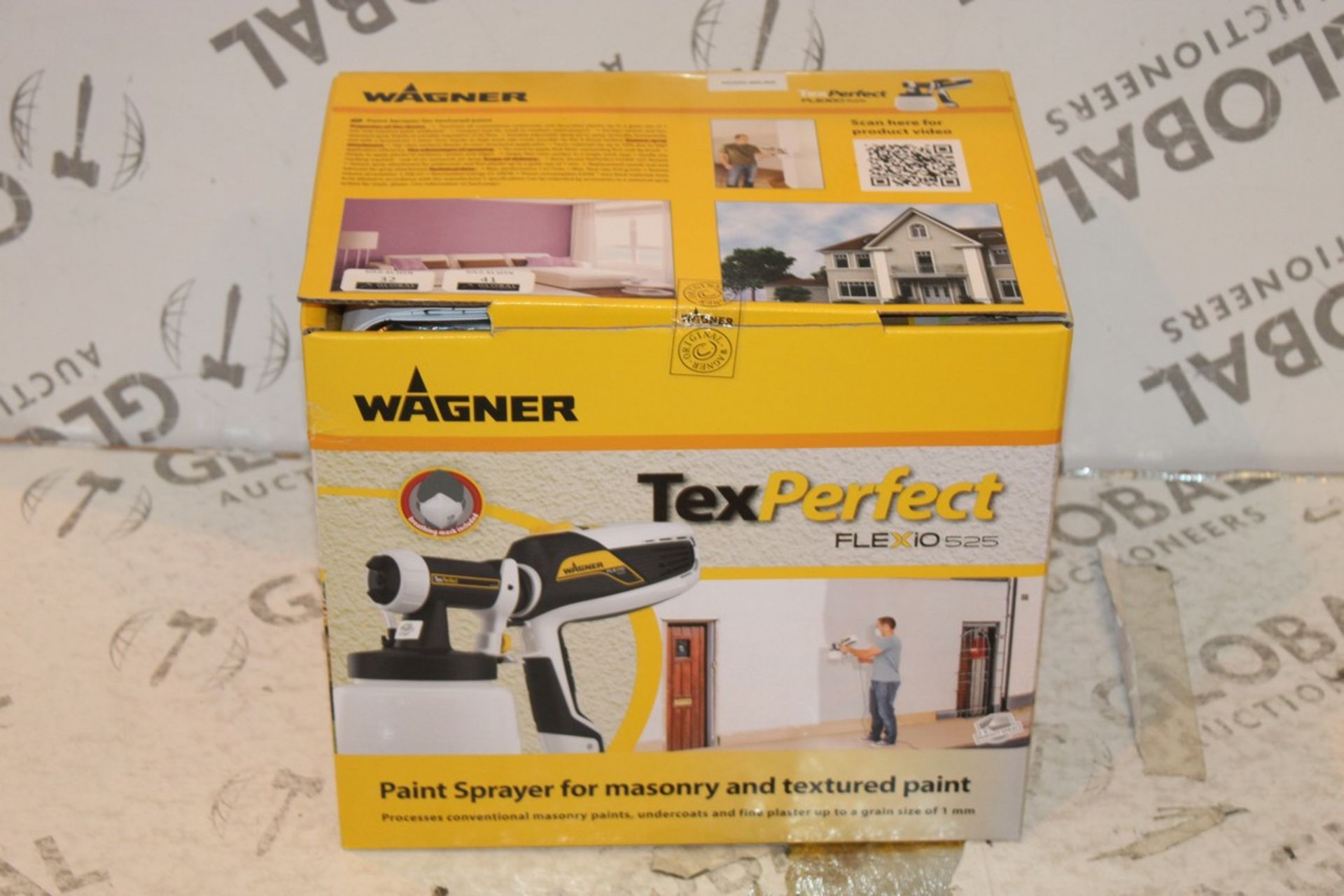 Boxed Brand New Wagner Texperfect Flexio 525 Masonry And Textured Paint Sprayer RRP £75 (Public