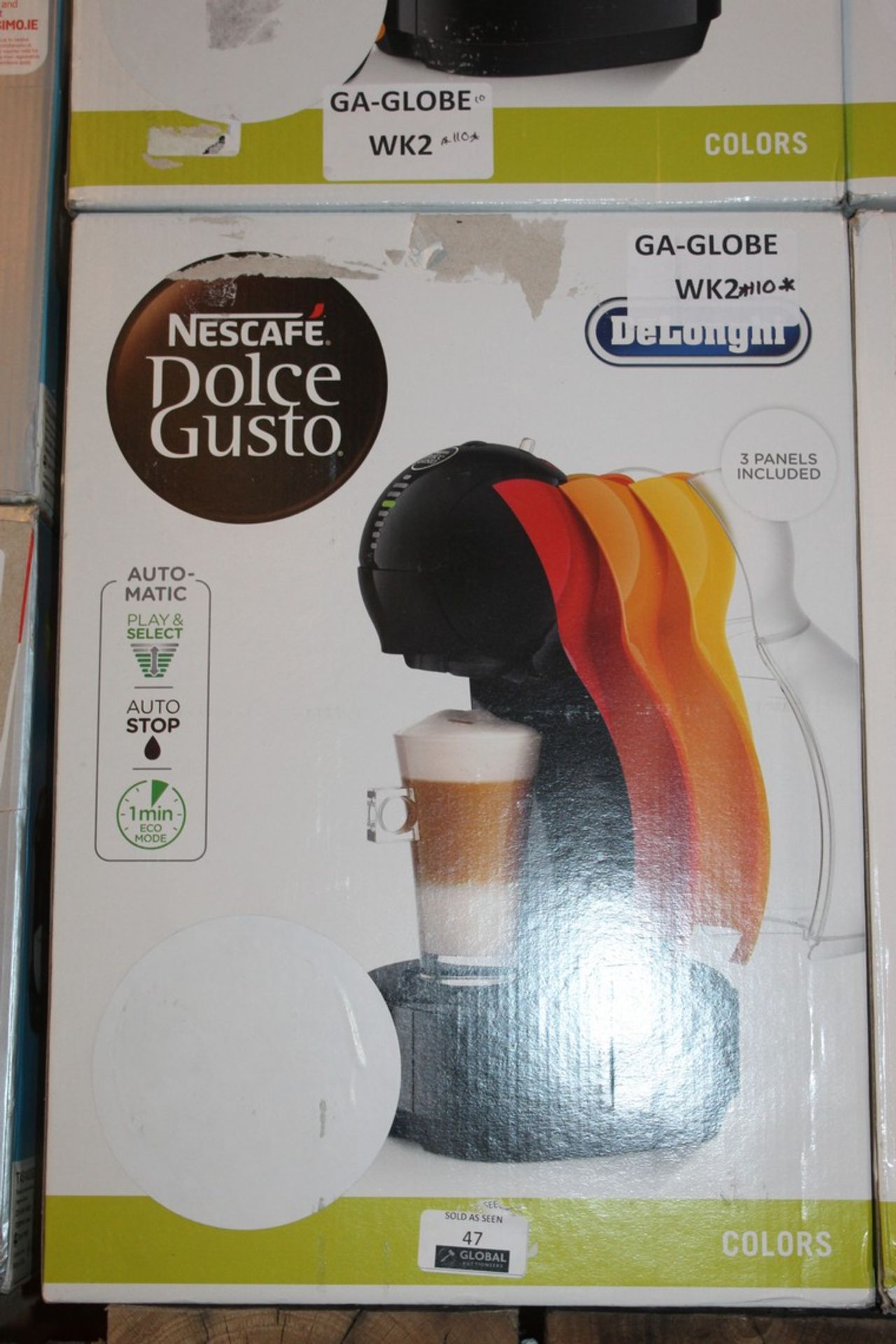 Lot To Contain 2 Delonghi Nescafe Dolce Gusto Colours Range Capsule Coffee Makers Combined RRP £