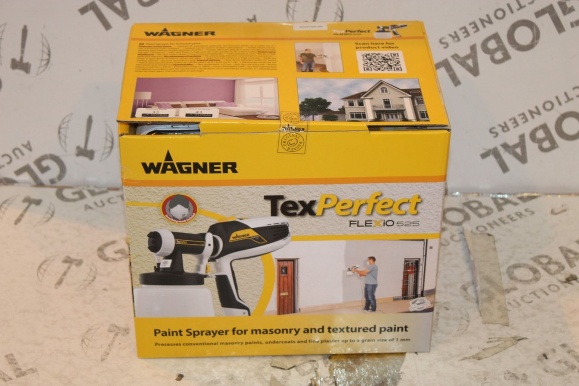 Boxed Brand New Wagner Texperfect Flexio 525 Masonry And Textured Paint Sprayer RRP £75 (Public