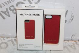 Lot to Contain 2 Brand New Michael Kors iPhone 5 Snap on Phone Cases Combined RRP £40