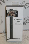 Lot to Contain 2 Boxed Brand New Cliquefie Max Selfie Sticks Combined RRP £100