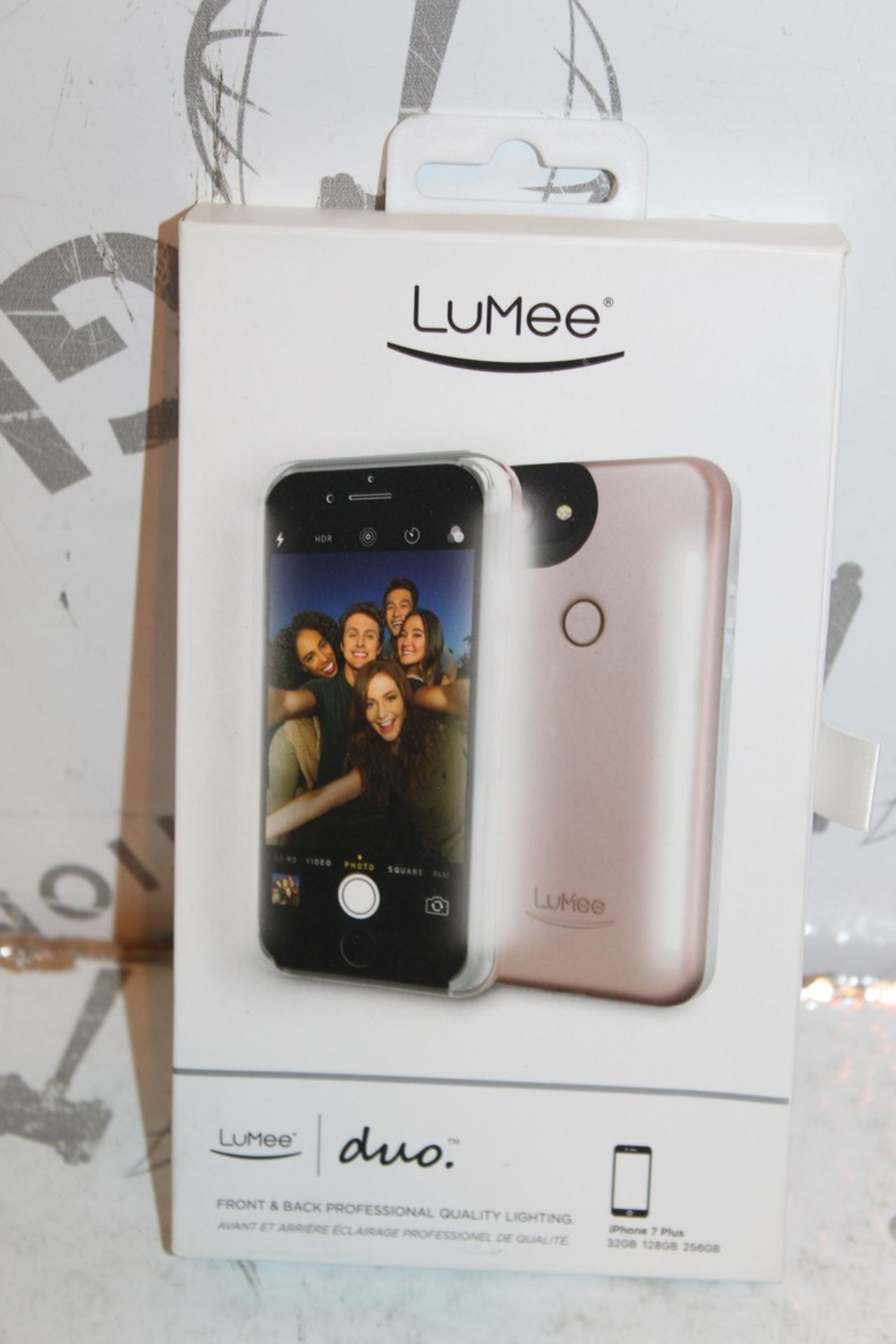 Boxed Brand New Lumee Duo Perfect Lighten Selfie Case for iPhone 7 RRP £40