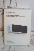 Boxed to Contain 3 Brand New Blue Flame 2 Device USB Wall Chargers Combined RRP £90