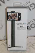 Lot to Contain 2 Boxed Brand New Cliquefie Max Selfie Sticks Combined RRP £100