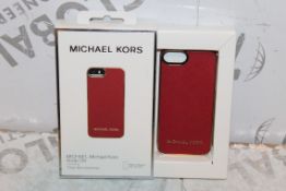 Lot to Contain 2 Brand New Michael Kors iPhone 5 Snap on Phone Cases Combined RRP £40