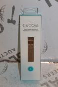 Lot to Contain 5 Brand New Pebble Quick Release Golden Bracelet Wrist Watch Strap RRP £100