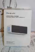 Boxed to Contain 3 Brand New Blue Flame 2 Device USB Wall Chargers Combined RRP £90