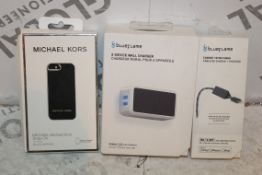 Trade Lot to Contain Michael Kors iPhone 5 Cases Decoded iPhone XR Cases Charging Leads Blue Flame 2