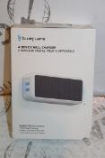 Boxed to Contain 3 Brand New Blue Flame 2 Device USB Wall Chargers Combined RRP £90