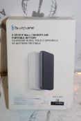 Lot to Contain 3 Boxed Blue Flame 2 Device Plug In Wall Chargers with Detachable Battery Pack RRP £