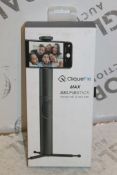 Lot to Contain 2 Boxed Brand New Cliquefie Max Selfie Sticks Combined RRP £100