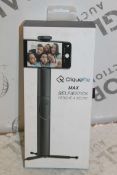 Lot to Contain 2 Boxed Brand New Cliquefie Max Selfie Sticks Combined RRP £100