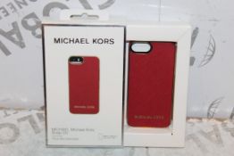 Lot to Contain 2 Brand New Michael Kors iPhone 5 Snap on Phone Cases Combined RRP £40