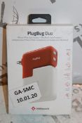 Lot to Contain 2 Boxed Plugbug Duo Twelve South Multi Chargers with Various Heads Combined RRP £120