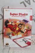 Lot to Contain 5 Boxed Osmo Super Studio Incredibles 2 Character Drawing Packs Combined RRP £150