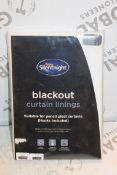 Brand New Pair of Silent Night Blackout 46 x 54" Curtain Linings RRP £55Ê(Appraisals Available